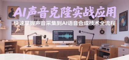 AI声音克隆实战应用,快速掌握声音采集到AI语音合成技术全流程-第19张图片 AI声音克隆实战应用,快速掌握声音采集到AI语音合成技术全流程-第19张图片