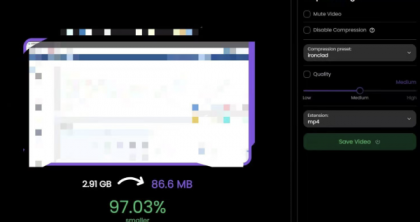 视频压缩软件CompressO V1.3.0 - 高效压缩，快速传输！-资源项目网