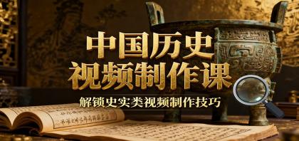 解锁中国历史视频制作技巧,疆域地图集+文案参考+练习素材-资源项目网