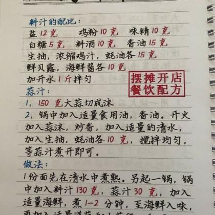 1000套餐饮小吃技术配方大全电子版-资源项目网