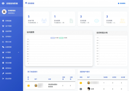 最新UI微信朋友圈访客记录系统修复版源码-第23张图片