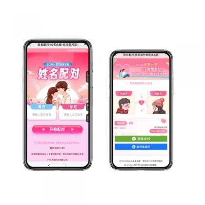 2025姓名配对测算最新源码-资源项目网