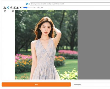 最强AI去y换装扩图软件：MagicQuill+模型+教程-资源项目网