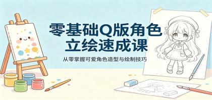 零基础Q版角色立绘速成课,从零掌握可爱角色造型与绘制技巧-第15张图片 零基础Q版角色立绘速成课,从零掌握可爱角色造型与绘制技巧-第15张图片