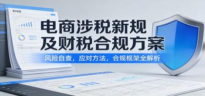 电商税务新规解读：自查风险，应对策略，财税合规框架全指南-资源项目网