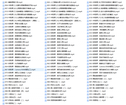 AI智能修图教程:PS人像二次元合成课程(视频)-资源项目网