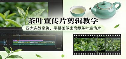 茶叶宣传片制作：四大实战案例，助你零基础打造高级茶叶宣传视频-资源项目网