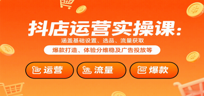 抖店运营实操课:涵盖基础设置、选品、流量获取、爆款打造、体验分维稳及广告投放等 抖店运营实操课:涵盖基础设置、选品、流量获取、爆款打造、体验分维稳及广告投放等