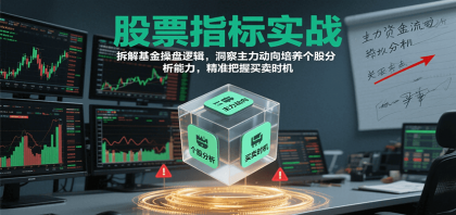 股票指标实战指南：基金操盘逻辑解析，洞察主力动向，培养个股分析能力，把握买卖时机-资源项目网