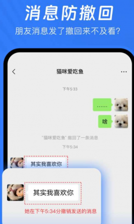 消息防撤回神器 解锁会员版-第12张图片 消息防撤回神器 解锁会员版-第12张图片