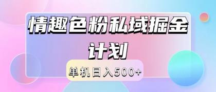 2024情趣色粉私域掘金天花板日入500+后端自动化掘金 2024情趣色粉私域掘金天花板日入500+后端自动化掘金
