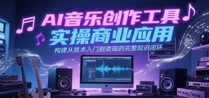 AI音乐创作工具实操商业应用,构建从技术入门到变现的完整知识闭环-第20张图片 AI音乐创作工具实操商业应用,构建从技术入门到变现的完整知识闭环-第20张图片